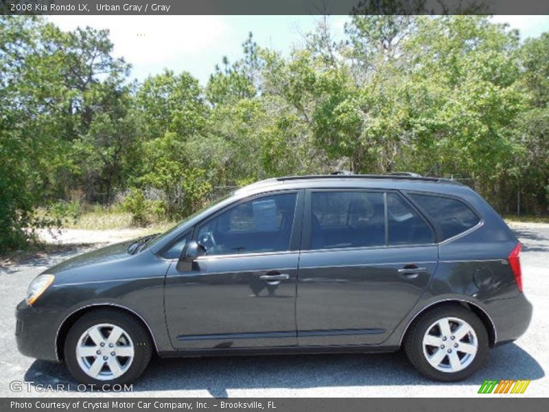 Urban Gray / Gray 2008 Kia Rondo LX