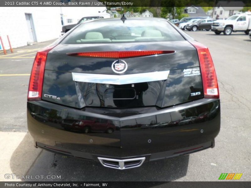 Black Raven / Light Titanium/Ebony 2013 Cadillac CTS 4 AWD Coupe