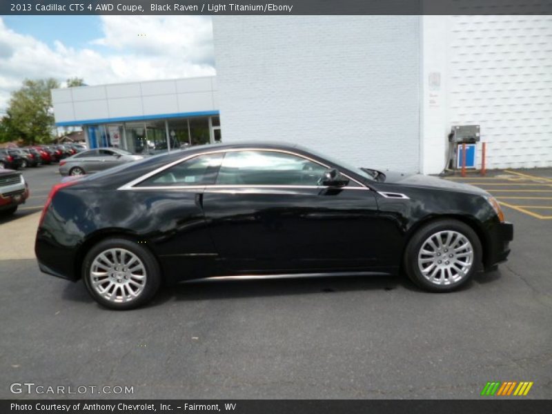 Black Raven / Light Titanium/Ebony 2013 Cadillac CTS 4 AWD Coupe