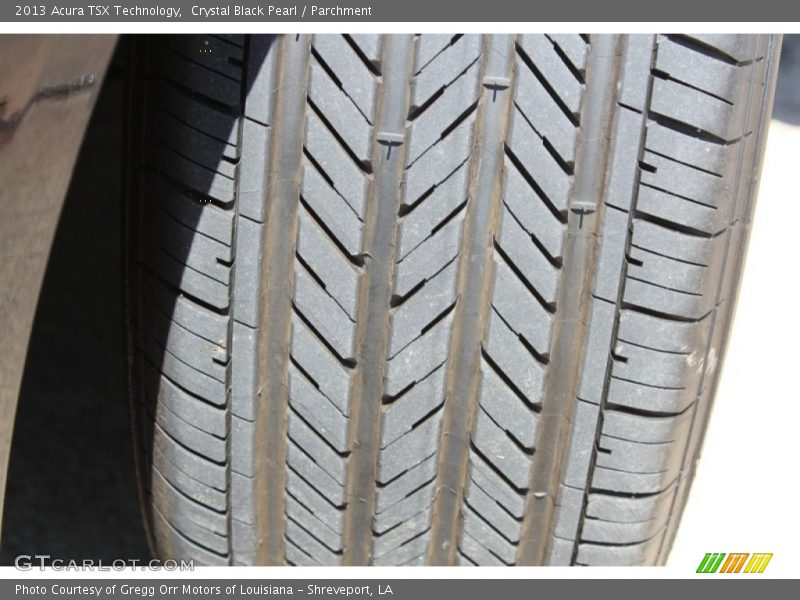 Crystal Black Pearl / Parchment 2013 Acura TSX Technology
