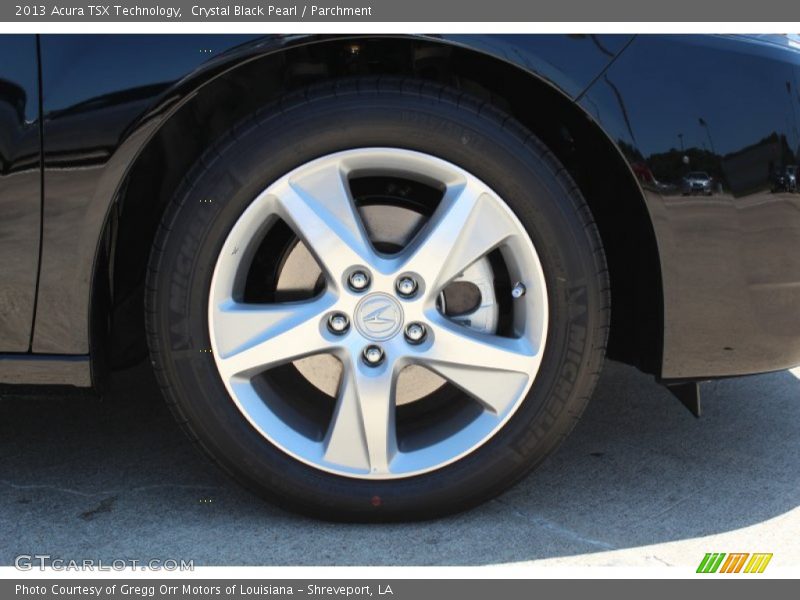 Crystal Black Pearl / Parchment 2013 Acura TSX Technology