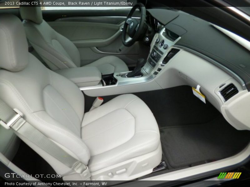  2013 CTS 4 AWD Coupe Light Titanium/Ebony Interior