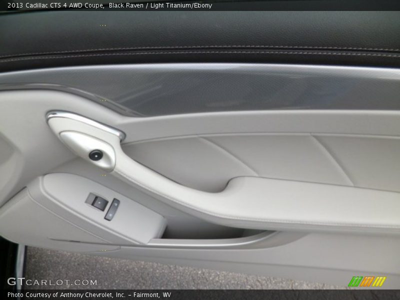 Black Raven / Light Titanium/Ebony 2013 Cadillac CTS 4 AWD Coupe