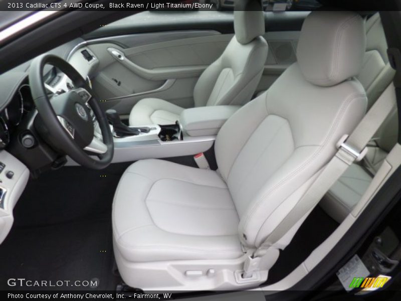 Front Seat of 2013 CTS 4 AWD Coupe