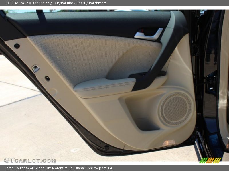Crystal Black Pearl / Parchment 2013 Acura TSX Technology
