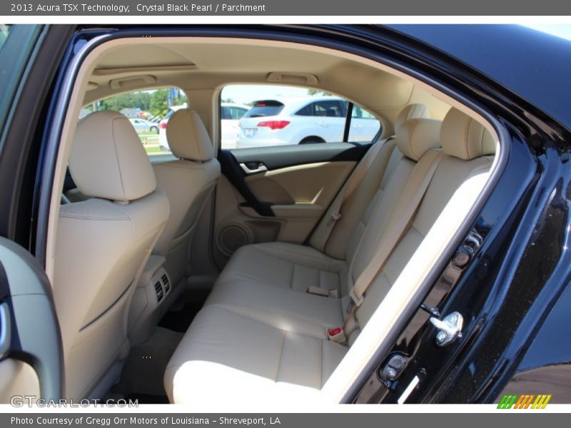 Crystal Black Pearl / Parchment 2013 Acura TSX Technology