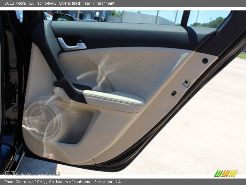 Crystal Black Pearl / Parchment 2013 Acura TSX Technology