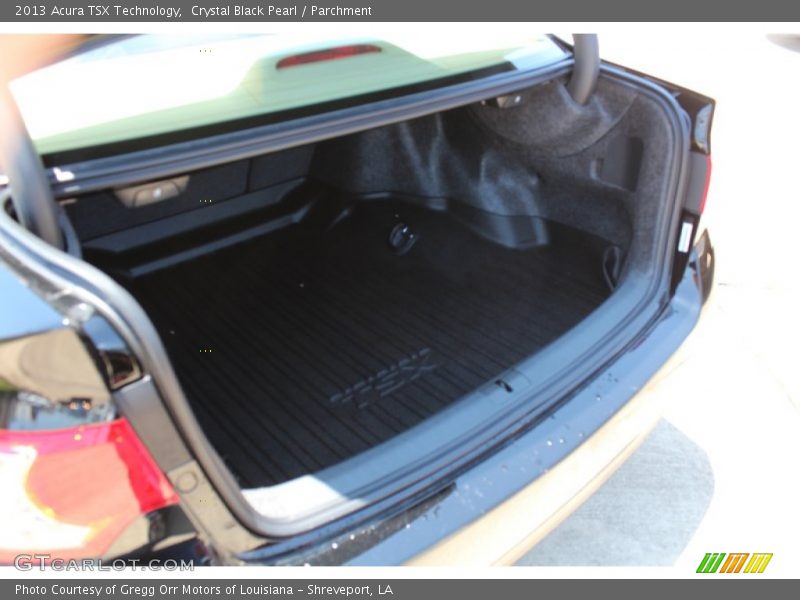 Crystal Black Pearl / Parchment 2013 Acura TSX Technology