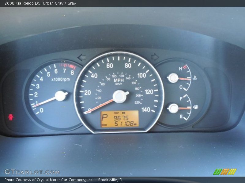 Urban Gray / Gray 2008 Kia Rondo LX