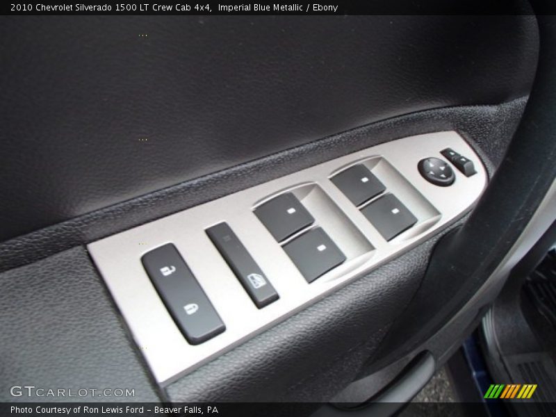 Imperial Blue Metallic / Ebony 2010 Chevrolet Silverado 1500 LT Crew Cab 4x4