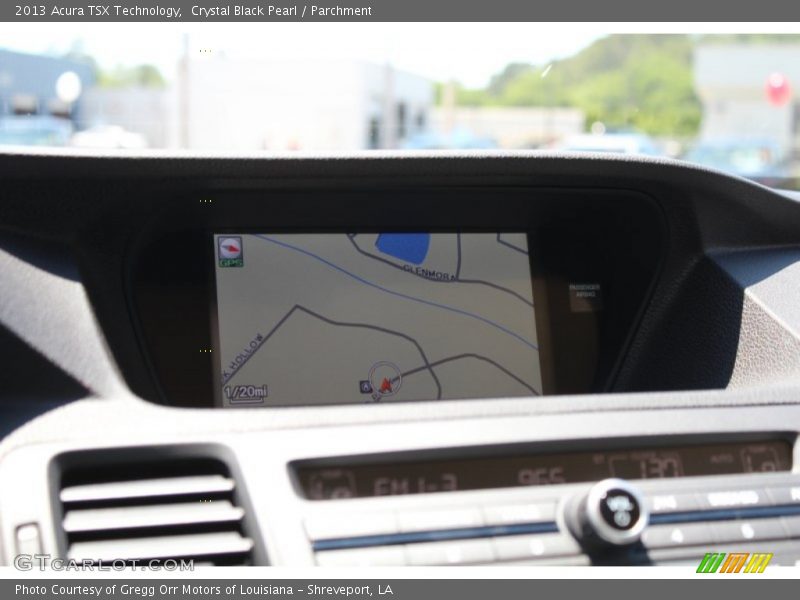 Crystal Black Pearl / Parchment 2013 Acura TSX Technology