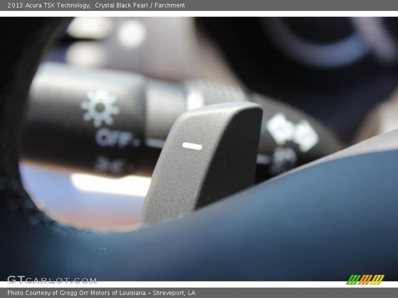 Crystal Black Pearl / Parchment 2013 Acura TSX Technology