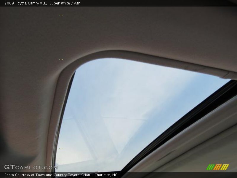 Super White / Ash 2009 Toyota Camry XLE