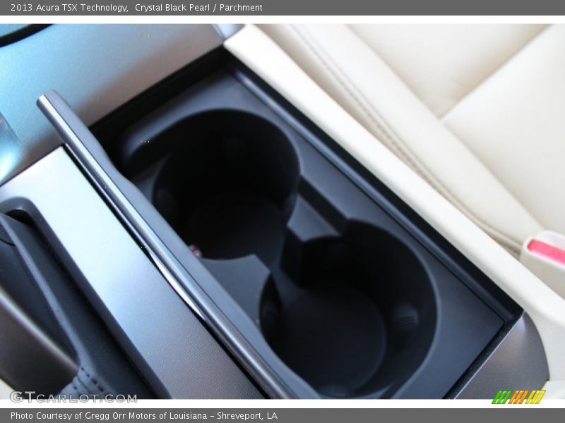 Crystal Black Pearl / Parchment 2013 Acura TSX Technology
