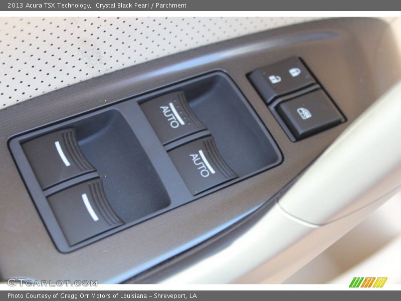 Crystal Black Pearl / Parchment 2013 Acura TSX Technology