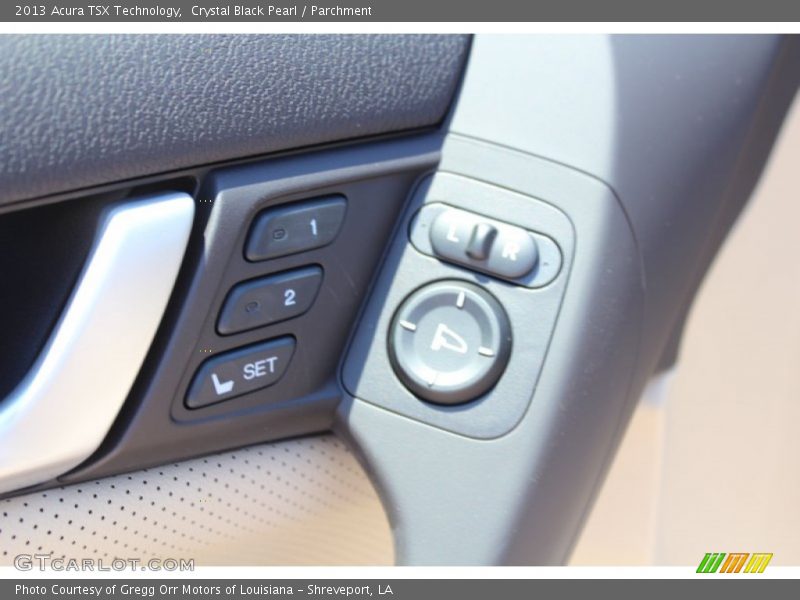 Crystal Black Pearl / Parchment 2013 Acura TSX Technology