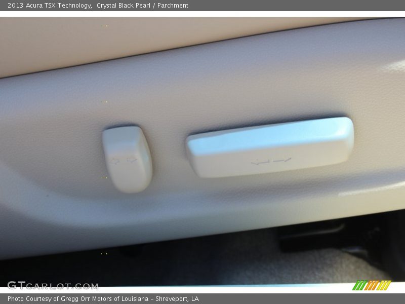 Crystal Black Pearl / Parchment 2013 Acura TSX Technology