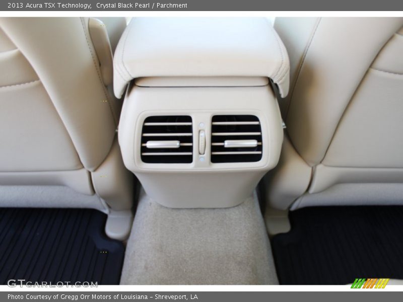 Crystal Black Pearl / Parchment 2013 Acura TSX Technology