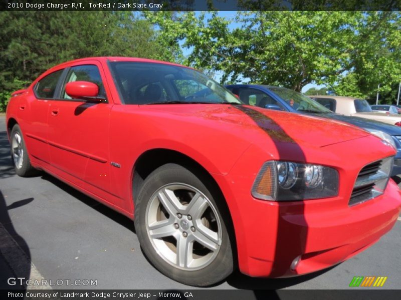 TorRed / Dark Slate Gray 2010 Dodge Charger R/T