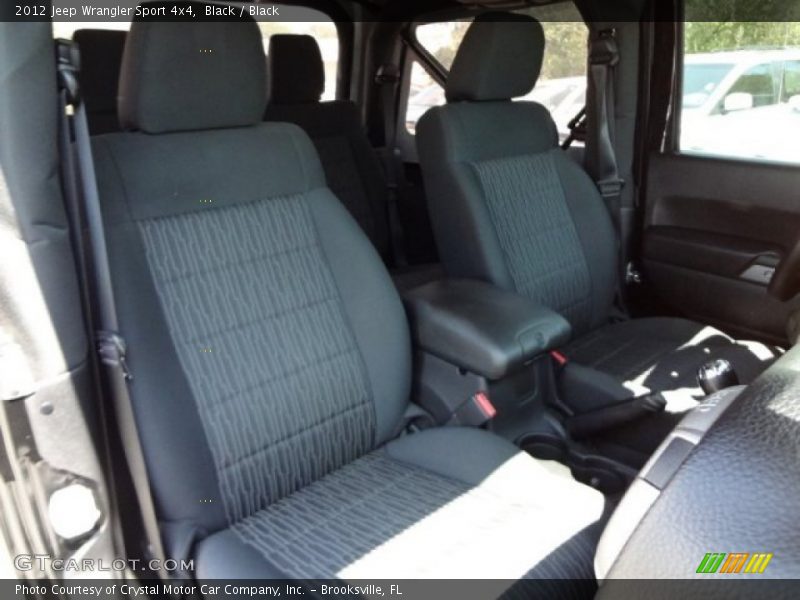 Black / Black 2012 Jeep Wrangler Sport 4x4