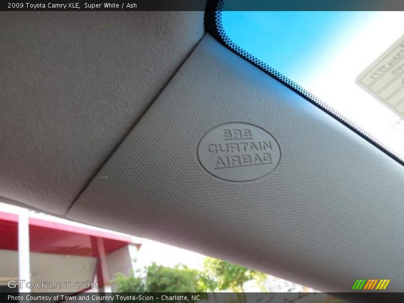 Super White / Ash 2009 Toyota Camry XLE
