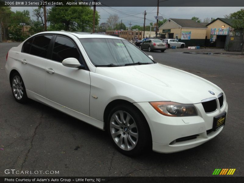 Alpine White / Black 2006 BMW 3 Series 325xi Sedan