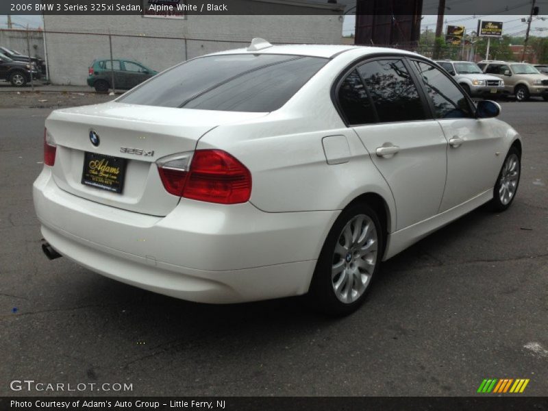 Alpine White / Black 2006 BMW 3 Series 325xi Sedan