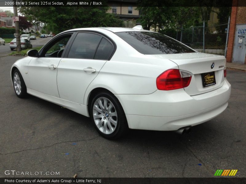 Alpine White / Black 2006 BMW 3 Series 325xi Sedan
