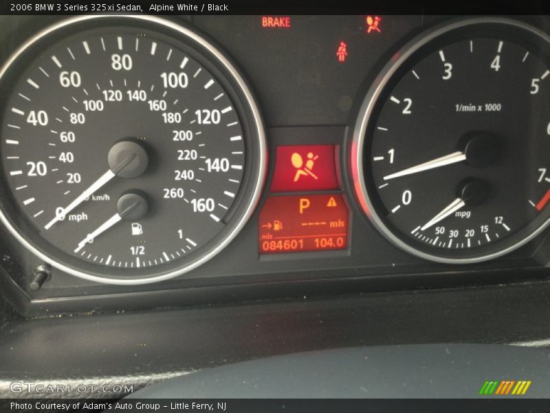 Alpine White / Black 2006 BMW 3 Series 325xi Sedan