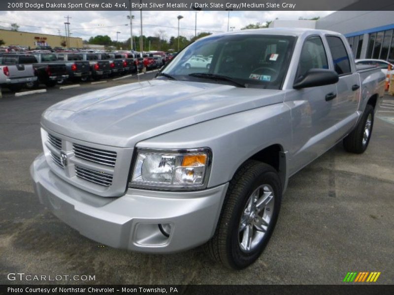 Front 3/4 View of 2008 Dakota Sport Crew Cab 4x4