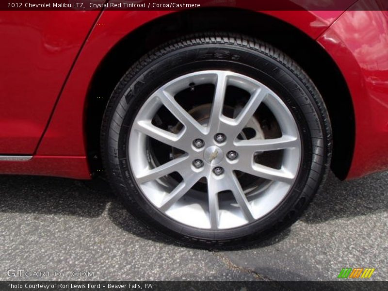 Crystal Red Tintcoat / Cocoa/Cashmere 2012 Chevrolet Malibu LTZ