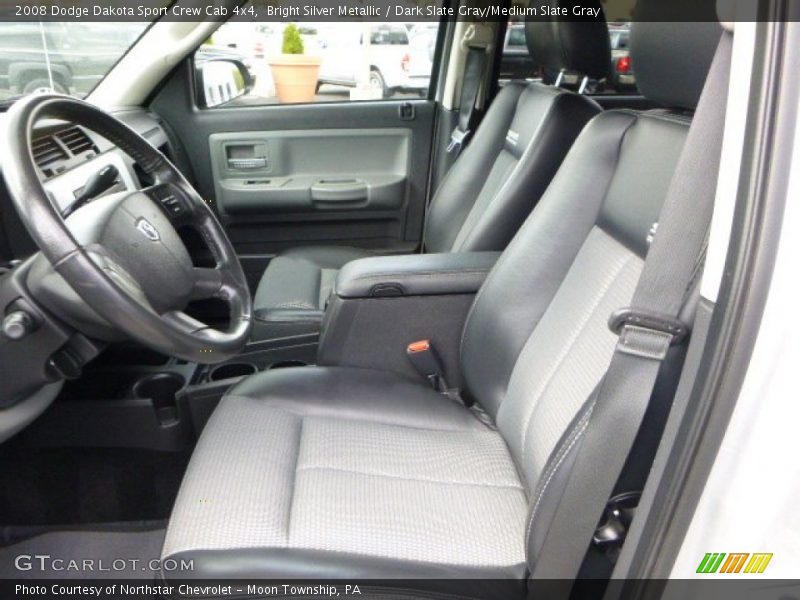  2008 Dakota Sport Crew Cab 4x4 Dark Slate Gray/Medium Slate Gray Interior