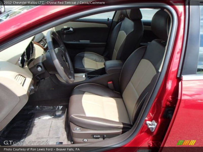 Crystal Red Tintcoat / Cocoa/Cashmere 2012 Chevrolet Malibu LTZ