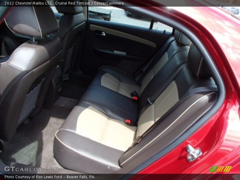 Crystal Red Tintcoat / Cocoa/Cashmere 2012 Chevrolet Malibu LTZ