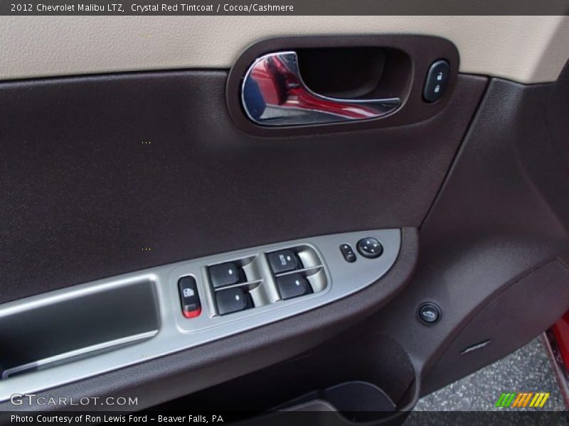 Crystal Red Tintcoat / Cocoa/Cashmere 2012 Chevrolet Malibu LTZ