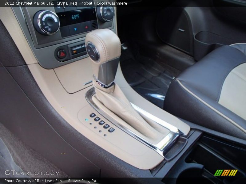 Crystal Red Tintcoat / Cocoa/Cashmere 2012 Chevrolet Malibu LTZ