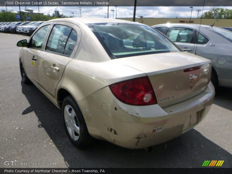 Sandstone Metallic / Neutral 2006 Chevrolet Cobalt LS Sedan