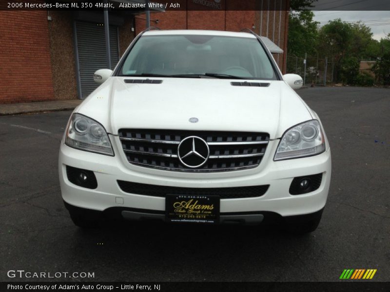 Alabaster White / Ash 2006 Mercedes-Benz ML 350 4Matic