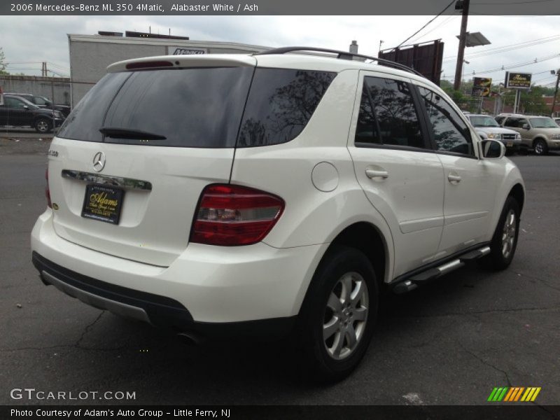 Alabaster White / Ash 2006 Mercedes-Benz ML 350 4Matic