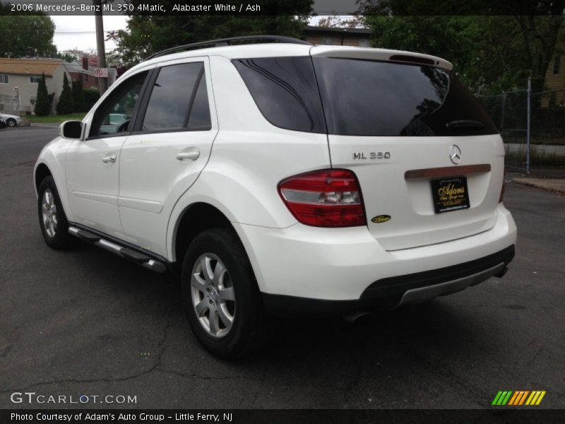 Alabaster White / Ash 2006 Mercedes-Benz ML 350 4Matic