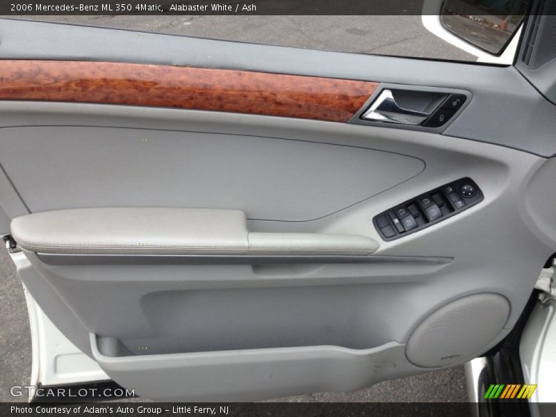 Alabaster White / Ash 2006 Mercedes-Benz ML 350 4Matic
