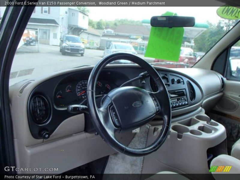 Dashboard of 2000 E Series Van E150 Passenger Conversion