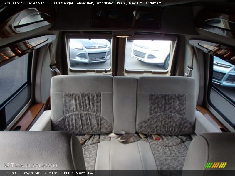 Rear Seat of 2000 E Series Van E150 Passenger Conversion