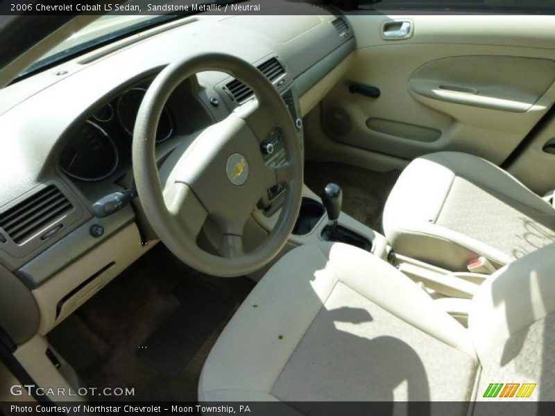 Sandstone Metallic / Neutral 2006 Chevrolet Cobalt LS Sedan