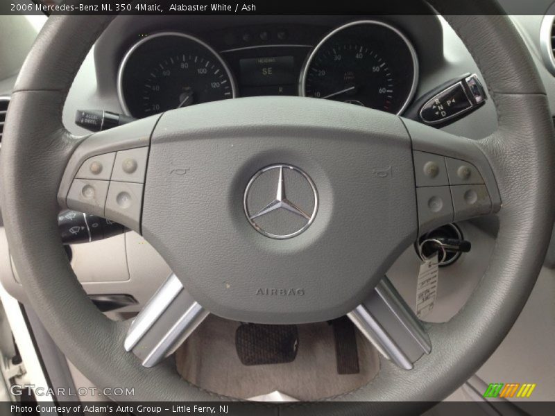 Alabaster White / Ash 2006 Mercedes-Benz ML 350 4Matic