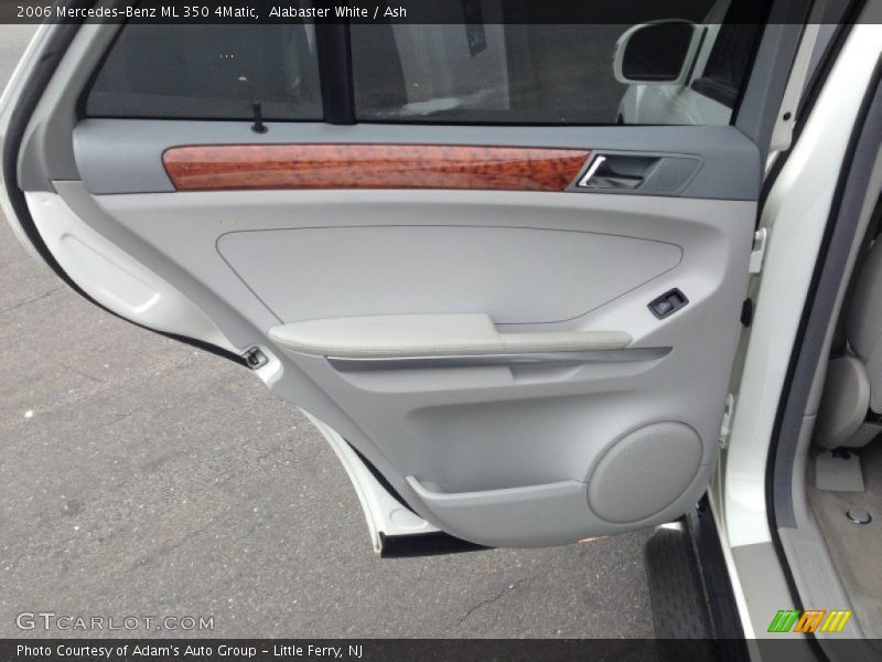 Alabaster White / Ash 2006 Mercedes-Benz ML 350 4Matic