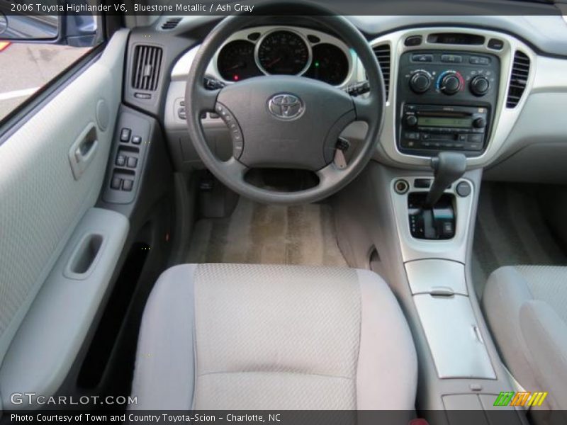 Bluestone Metallic / Ash Gray 2006 Toyota Highlander V6