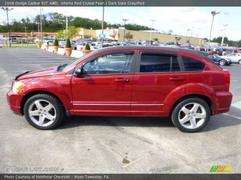  2008 Caliber R/T AWD Inferno Red Crystal Pearl