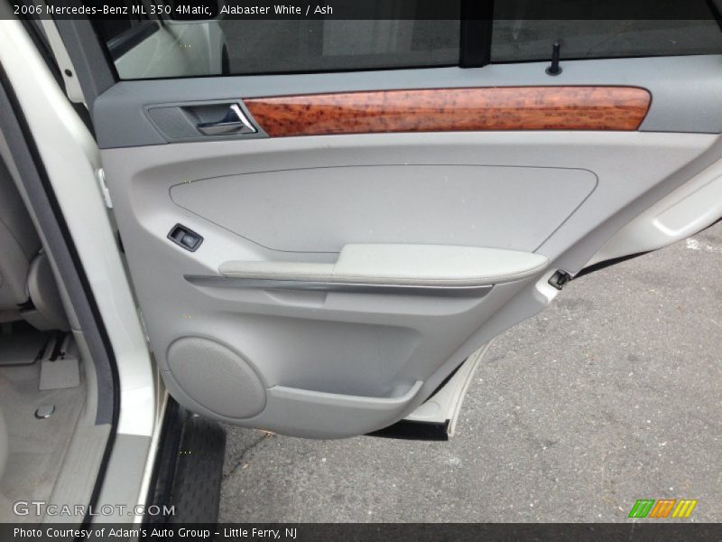 Alabaster White / Ash 2006 Mercedes-Benz ML 350 4Matic
