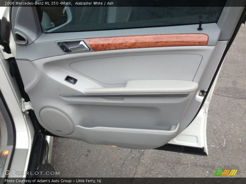 Alabaster White / Ash 2006 Mercedes-Benz ML 350 4Matic